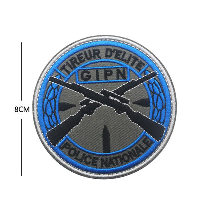 Patch Brodé Légion Étrangère France – Insigne Tactique Hook & Loop | +50 Modèles