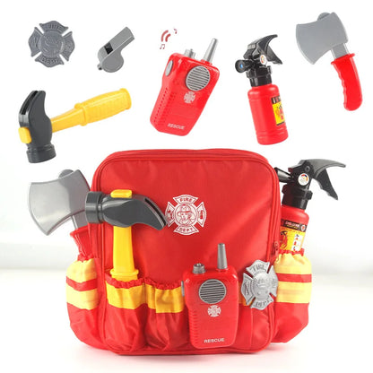 Kit Costumes Métiers Enfant 3-8 Ans – Déguisements Policier, Pompier, Médecin, Ingénieur - BLACKBEARD OUTDOOR INDUSTRIES