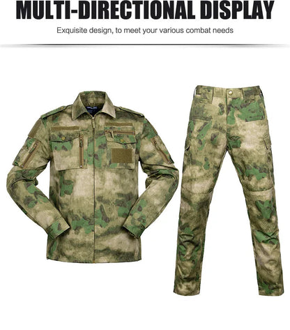 Uniforme Tactique BDU - Ensemble Camouflage avec Chemise et Pantalon | Vêtements de Randonnée, Chasse, Entraînement et Airsoft BLACKBEARD OUTDOOR INDUSTRIES