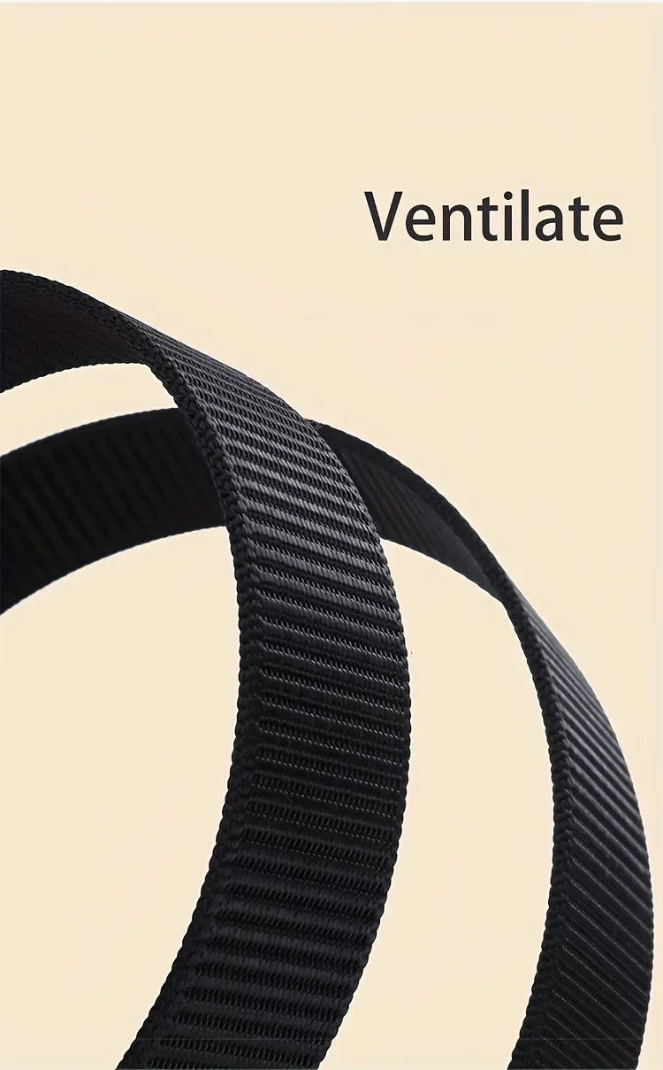 Ceinture Automatique à Boucle – Ceinture en Toile Tactique, Casual et Outdoor pour Homme, Idéale pour le Travail, l’Entraînement Militaire et les Activités de Plein Air - BLACKBEARD OUTDOOR INDUSTRIES