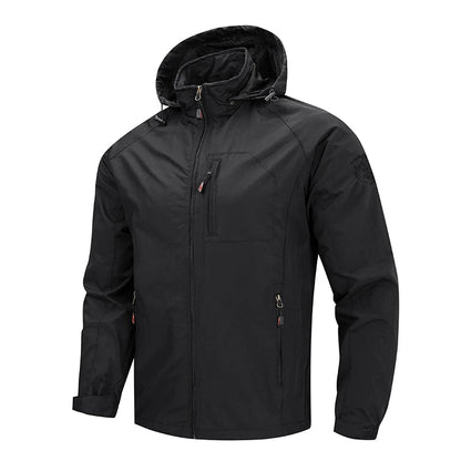 Veste de Randonnée Imperméable pour Homme - Pratique et Stylée pour le Printemps et l'Automne BLACKBEARD OUTDOOR INDUSTRIES