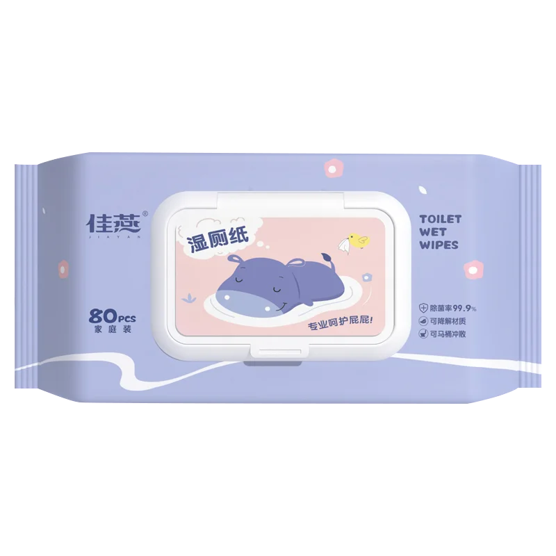 80pcs / 160pcs Wet Toilet Paper – Flushable Adult Hygiene Care Wipes - BLACKBEARD OUTDOOR INDUSTRIES