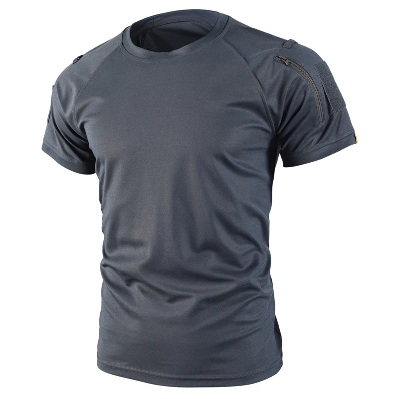 Polo Tactique Homme – T-shirt Respirant, Séchage Rapide, Idéal pour l'Été, Randonnée, Escalade et Loisirs en Plein Air - BLACKBEARD OUTDOOR INDUSTRIES