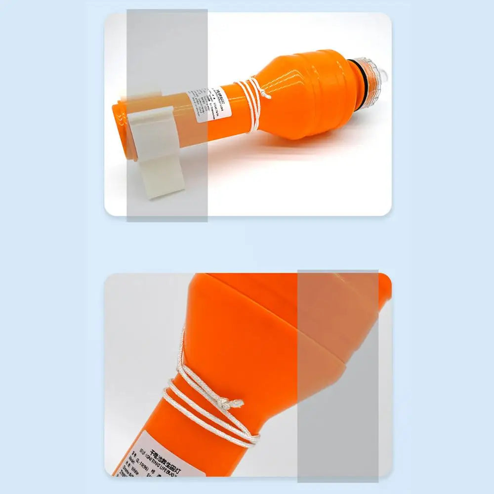 GL-10(96) Lampe de Bouée de Sauvetage Flottante – Lampe de Signalisation Clignotante Haute Visibilité pour Pêche Nocturne, Kayak et Rafting BLACKBEARD OUTDOOR INDUSTRIES