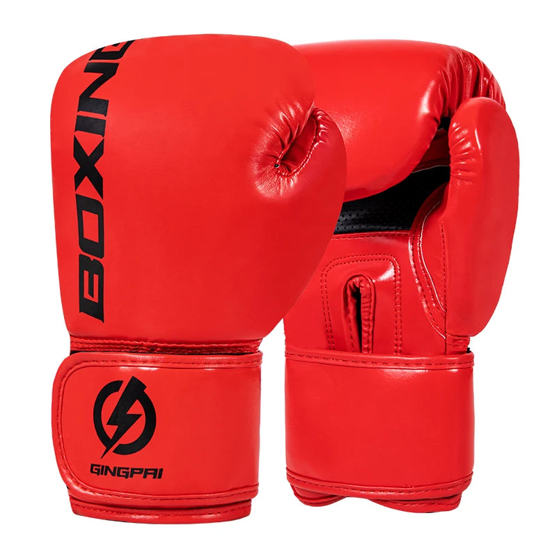 Gants de Boxe Adulte Cuir PU – Entraînement, Compétition, MMA, Sac de Frappe | 4 à 12 oz | 7 Coloris - BLACKBEARD OUTDOOR INDUSTRIES