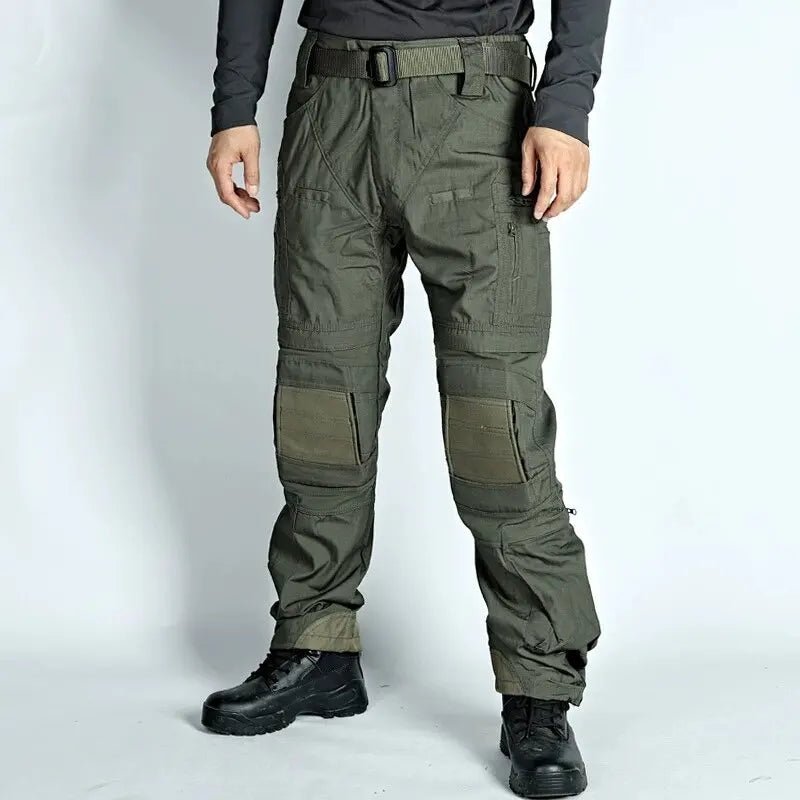 Pantalon cargo tactique homme multi-poches