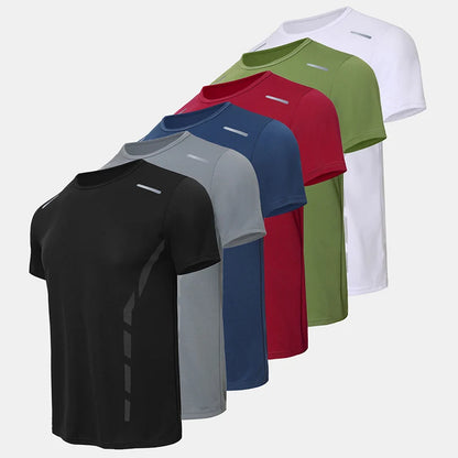 T-shirt Homme Imprimé Séchage Rapide | Respirant Manches Courtes | Coupe Ample Grande Taille | Lot de 1, 3 ou 4 - BLACKBEARD OUTDOOR INDUSTRIES