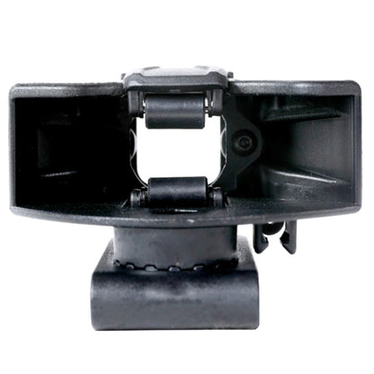 Porte-menottes ouvert rotatif 360° avec clip ceinture