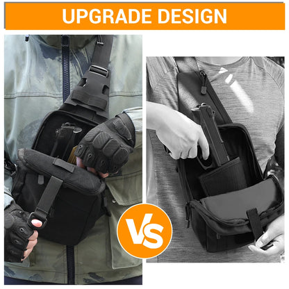 Sacoche holster pour arme de poing, police en civil