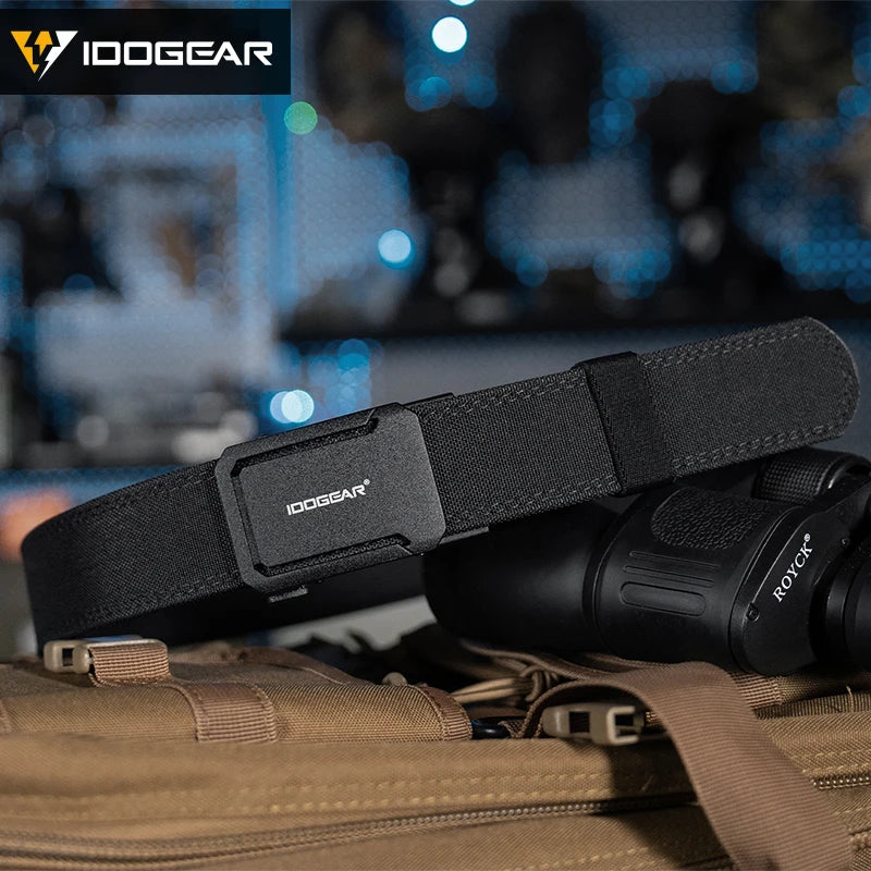 Ceinture Tactique IDOGEAR 1,75" Nylon 1000D – Résistance et Confort pour les Activités Tactiques Ma boutique
