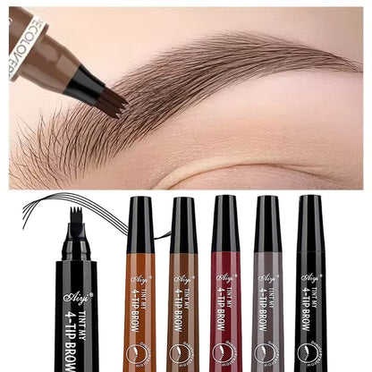 4 fork microblading eyebrow pencil waterproof eyebrow pencil natural long-lasting eyebrow makeup five colors BLACKBEARD OUTDOOR INDUSTRIES