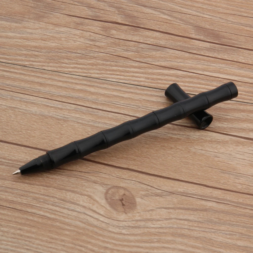 Stylo-bille effet bambou pointe fine 0,5 mm
