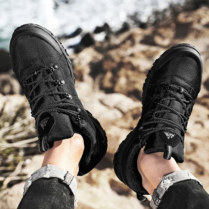 Chaussures de Randonnée Homme HIKEUP – Antidérapantes, Respirantes, Résistantes – Trekking, Escalade, Chasse, Tourisme - BLACKBEARD OUTDOOR INDUSTRIES