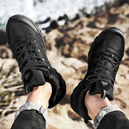 Chaussures de Randonnée Homme HIKEUP – Antidérapantes, Respirantes, Résistantes – Trekking, Escalade, Chasse, Tourisme - BLACKBEARD OUTDOOR INDUSTRIES