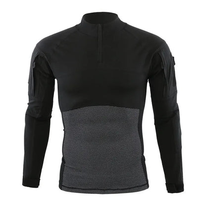 T-shirt Tactique Camouflage Longues Manches – ESDY A1 - BLACKBEARD OUTDOOR INDUSTRIES