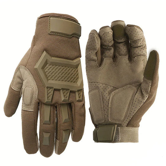 Gants Tactiques Plein Doigt Tactile – Airsoft Paintball Tir Randonnée Police