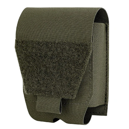 Porte-menottes MOLLE en nylon 500D, ouverture rapide, noir, sable ou vert