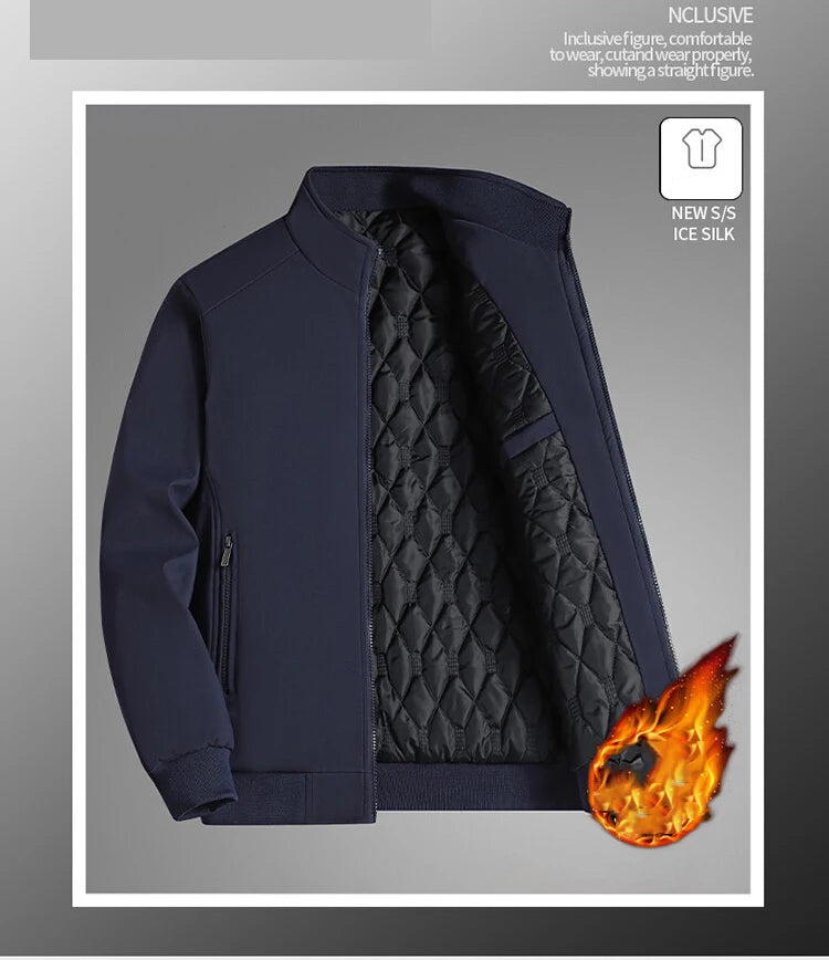 Veste Homme Hiver Grande Taille – BROWON 2025 - BLACKBEARD OUTDOOR INDUSTRIES