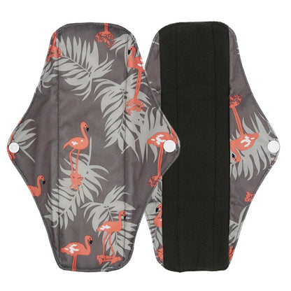 VEJYO – Lot de 5 Serviettes Hygiéniques Lavables en Charbon de Bambou Réutilisables Ma boutique