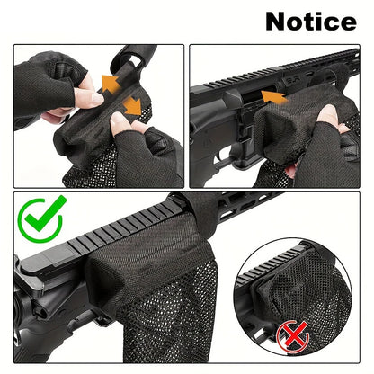 Sac Récupérateur de Douilles Tactique - Filet Nylon Militaire Ammo Bag - BLACKBEARD OUTDOOR INDUSTRIES