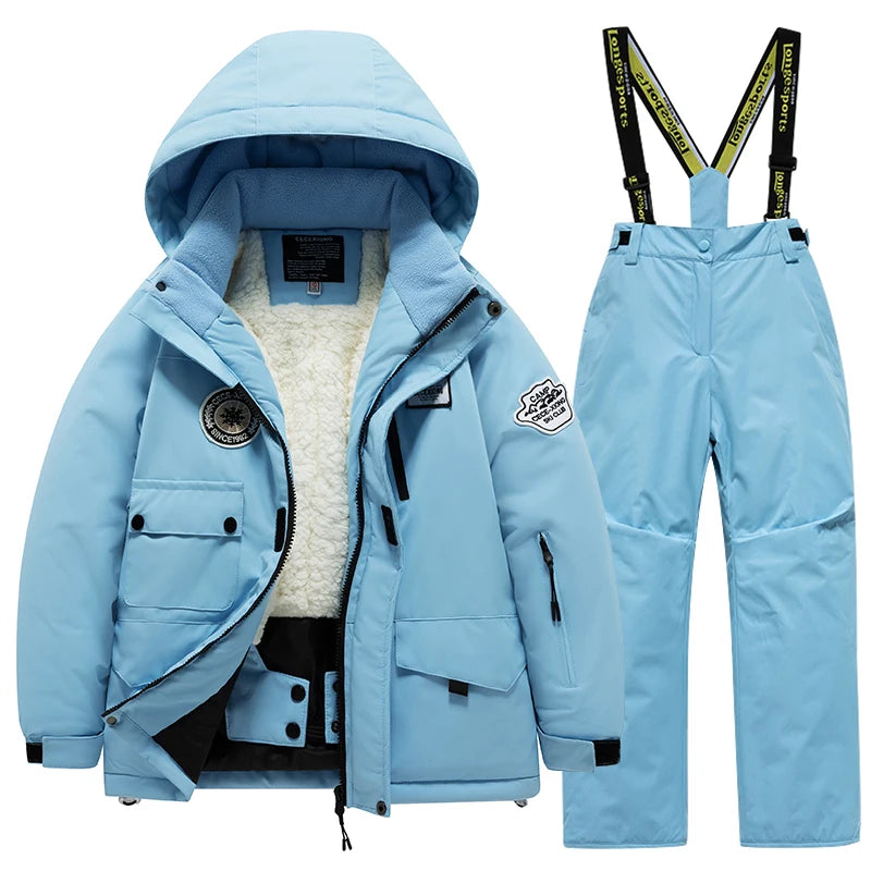 Combinaison de Ski Enfant – Imperméable, Chaude, Coupe-Vent | Garçon & Fille