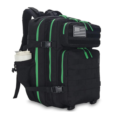 Sac à dos tactique 45 L avec système MOLLE et compartiment PC