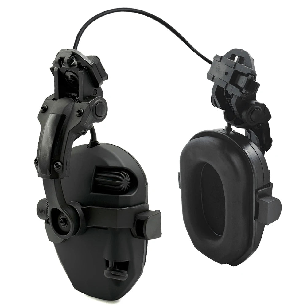 Casque Anti-Bruit Électronique Actif – Protection Auditive 23 dB NRR, Amplification ×4, Entrée AUX
