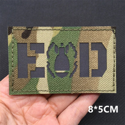 Patches Drapeaux Nationaux 3D Multicam – Réfléchissant IR, Découpe Laser, Hook & Loop | Tactique, Airsoft, DIY | 45+ Pays - BLACKBEARD OUTDOOR INDUSTRIES
