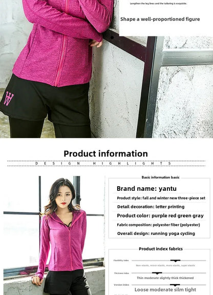 Ensemble de Yoga Femme 3 Pièces – Séchage Rapide & Ultra Léger – Style Tendance Été - BLACKBEARD OUTDOOR INDUSTRIES