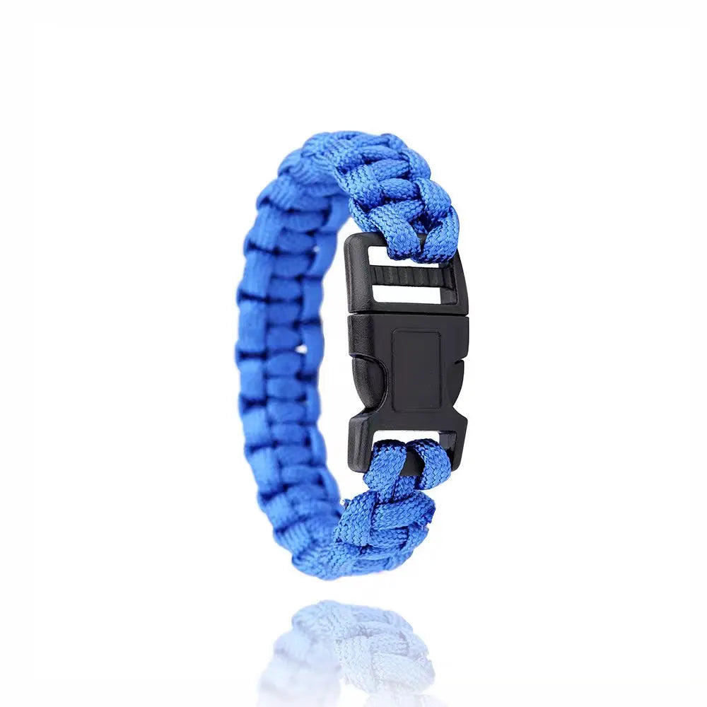 Bracelet Paracorde Tactique 7 Brins – Mode Homme – Corde de Parachute 4 mm – Survie & Urgence – Camping & Randonnée - BLACKBEARD OUTDOOR INDUSTRIES