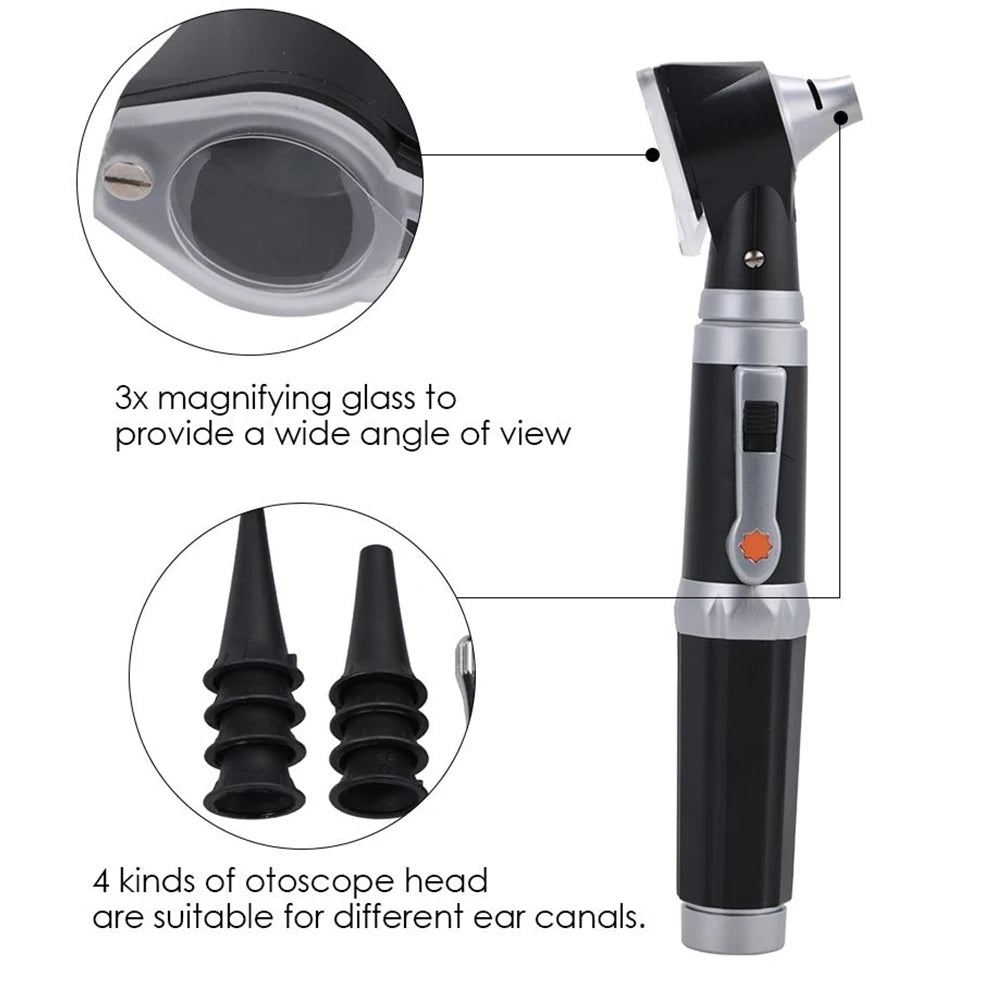 Otoscope - Ear Scope with Light, Ear Infection Detector,Perfect for Nursing & Medical Students for Kids and Adults & Pets BLACKBEARD OUTDOOR INDUSTRIES