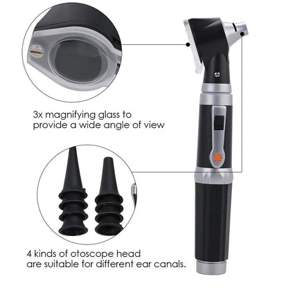 Otoscope - Ear Scope with Light, Ear Infection Detector,Perfect for Nursing & Medical Students for Kids and Adults & Pets BLACKBEARD OUTDOOR INDUSTRIES