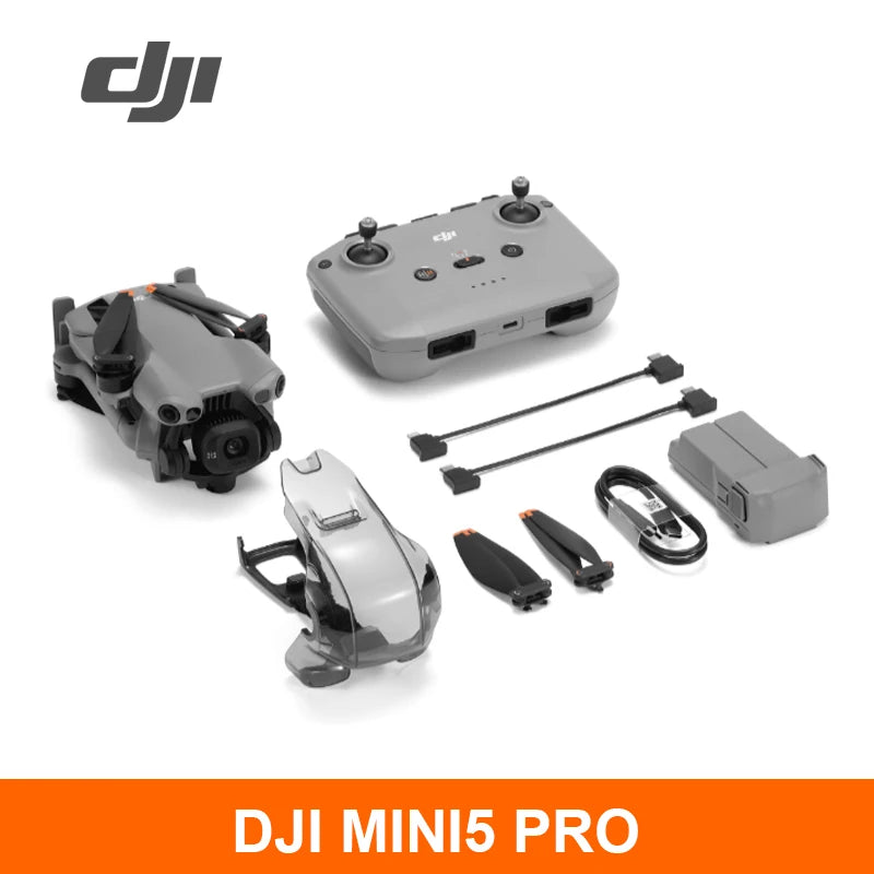 DJI Mini 5 Pro – Drone Caméra Pliable 4K/60fps | Capteur 1" CMOS | 36 min - BLACKBEARD OUTDOOR INDUSTRIES