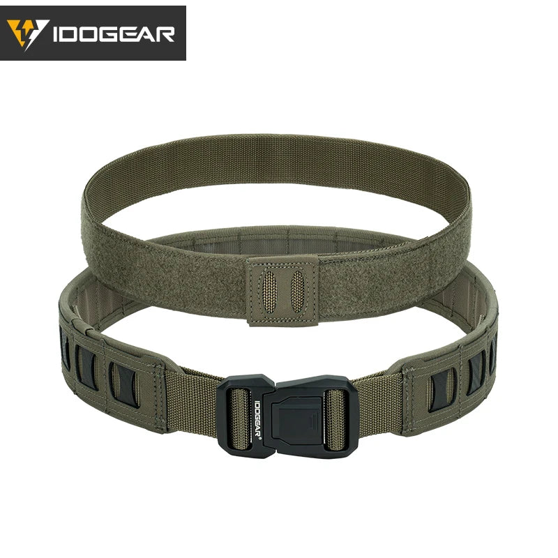 Ceinture Tactique IDOGEAR Quick Release MOLLE – Ceinture de Service Légère Ma boutique