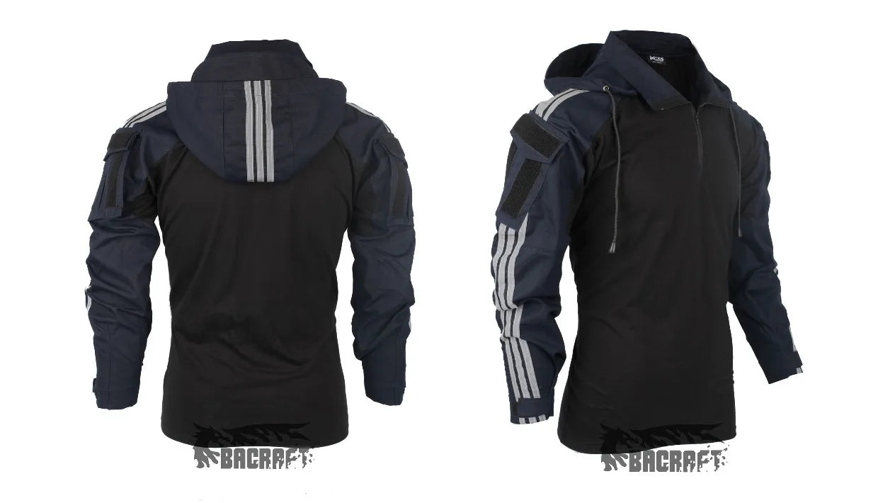 Uniforme Tactique Instructeur avec Bandes Réfléchissantes – Bleu marine - BLACKBEARD OUTDOOR INDUSTRIES