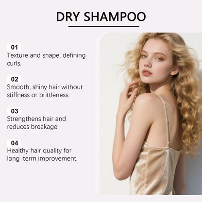 Shampoing sec en spray – Fraîcheur et volume sans eau