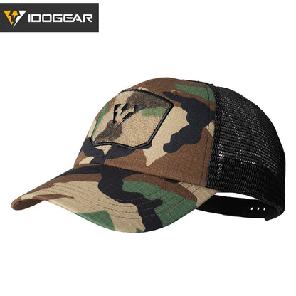 Casquette tactique respirante IDOGEAR mesh été - BLACKBEARD OUTDOOR INDUSTRIES