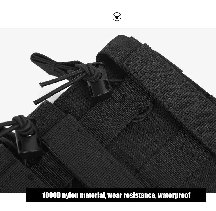 Porte chargeurs Tactical EDC Triple pour M4, M14, M16, AK, AR, Glock (Système MOLLE) BLACKBEARD OUTDOOR INDUSTRIES