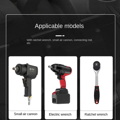 Jeu de Douilles 8-32 mm | Hexagonales 1/2" – Renforcées & Épaissies | Pour Clé à Chocs ou Pneumatique - BLACKBEARD OUTDOOR INDUSTRIES