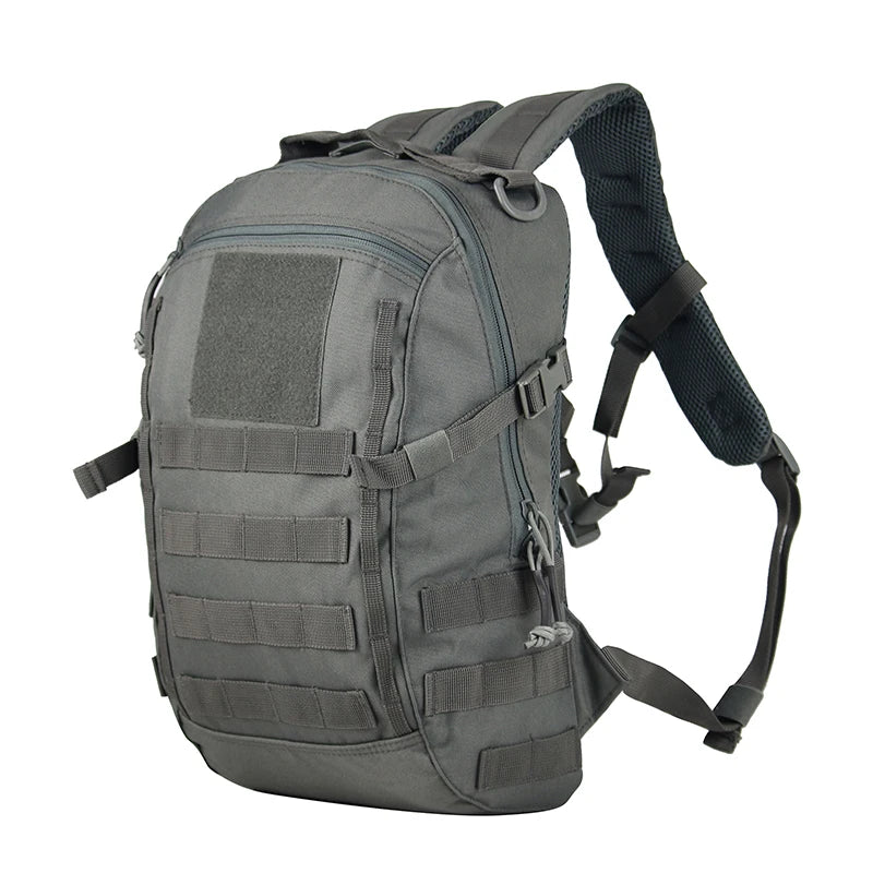 Sac à Dos Tactique 20L LQARMY – Nylon Imperméable, MOLLE, Chasse Randonnée Camping, 6 Coloris