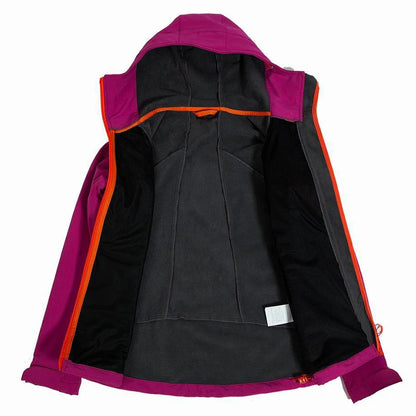 Veste Softshell Femme Capuche Polaire – Légère, Imperméable & Coupe-Vent - BLACKBEARD OUTDOOR INDUSTRIES