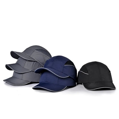 Casquette de Sécurité Baseball EN812 – Protection Antistatique FR/ESD, Légère, pour Électriciens et Travailleurs Industriels