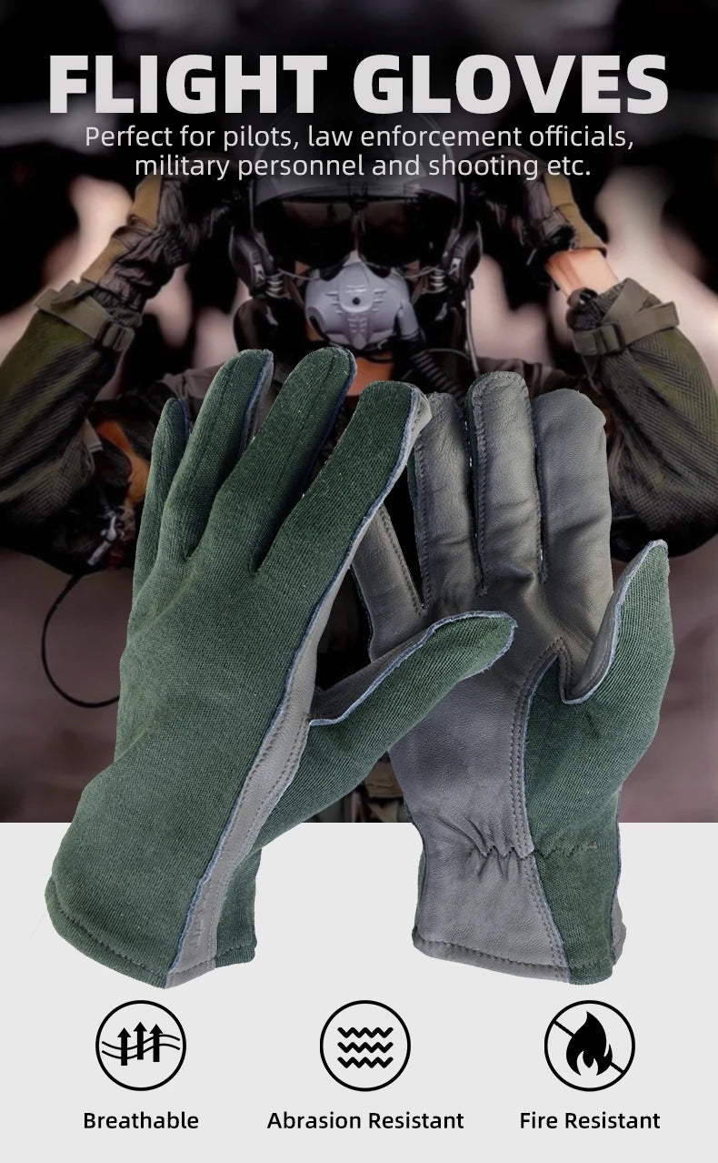 Gants Militaires Professionnels XYEHS – Protection Ignifuge et Précision de Pilotage - BLACKBEARD OUTDOOR INDUSTRIES