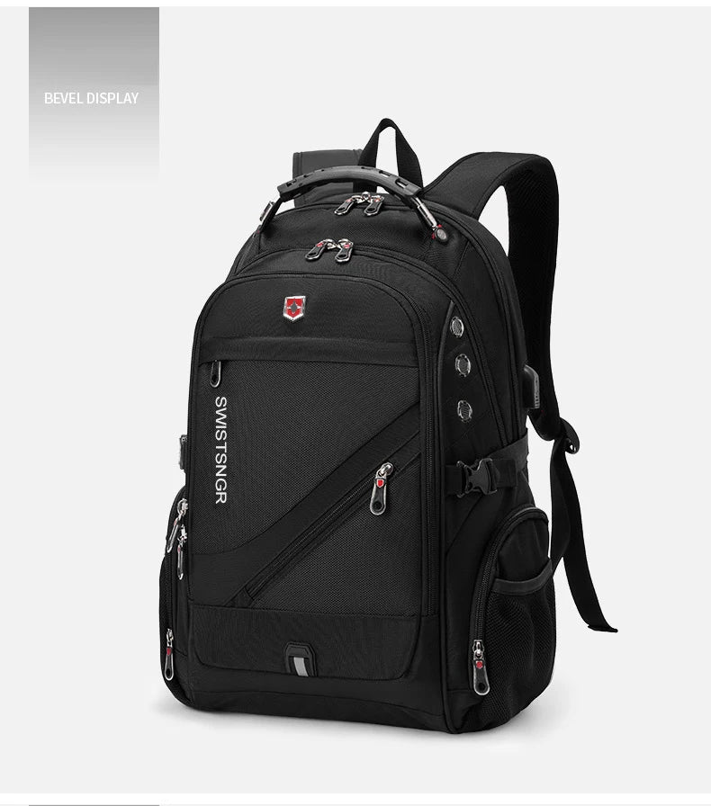 Sac à Dos Ordinateur Étanche 2025 – 17"/20" | Grande Capacité, USB, Antivol | Homme & Femme - BLACKBEARD OUTDOOR INDUSTRIES