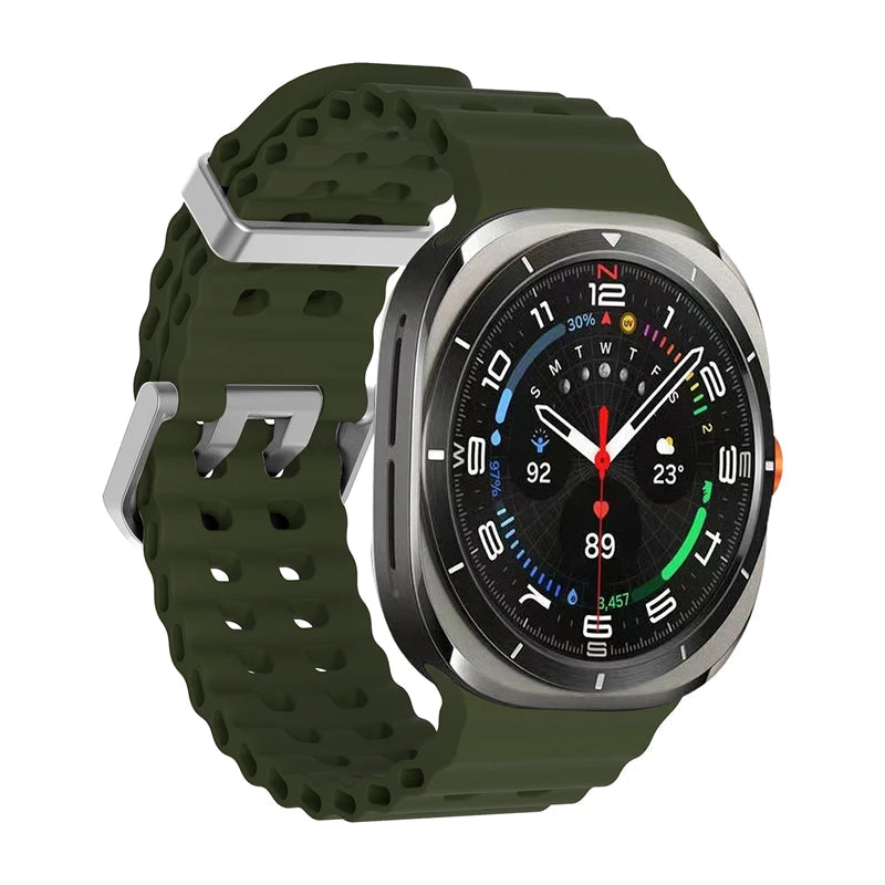 Bracelet en Silicone pour Samsung Galaxy Watch Ultra 47mm – Confort et Performance BLACKBEARD OUTDOOR INDUSTRIES