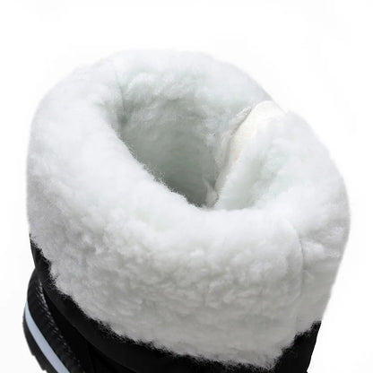 Bottes d’Hiver Femme à Plateforme – Chaudes, Antidérapantes, Mi-Mollet – Style Élégant et Confort Assuré - BLACKBEARD OUTDOOR INDUSTRIES