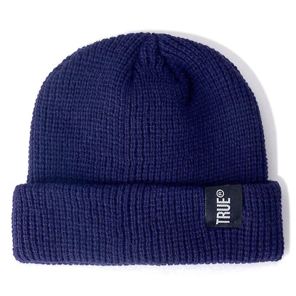 Bonnet Court Unisexe Style Marin – Tricot Côtelé Hiver Homme Femme