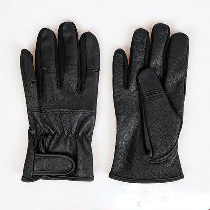 Gants Moto Cuir de Mouton Tactiles — Protection & Confort - BLACKBEARD OUTDOOR INDUSTRIES