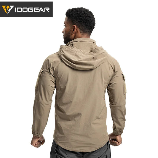 veste tactique IDOGEAR coupe vent imperméable - BLACKBEARD OUTDOOR INDUSTRIES