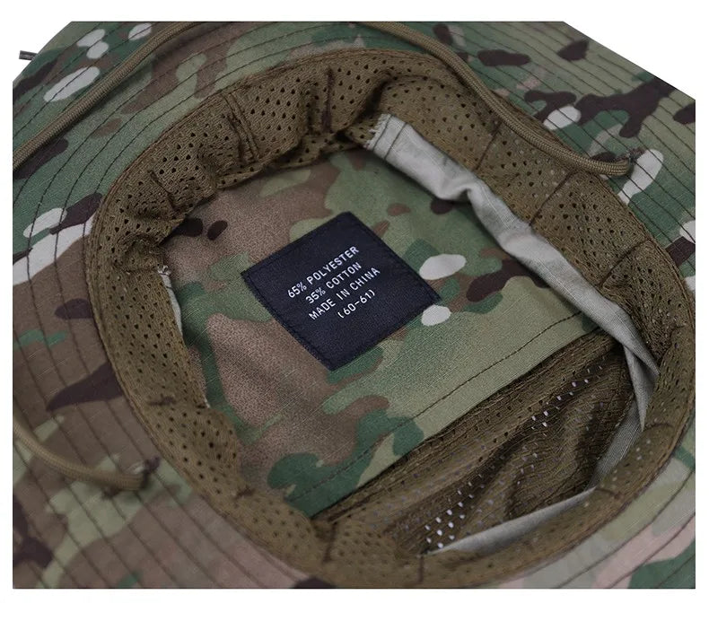 Chapeau Tactique Camo Unisexe – Casquette de Pêche, Randonnée et Soleil - BLACKBEARD OUTDOOR INDUSTRIES